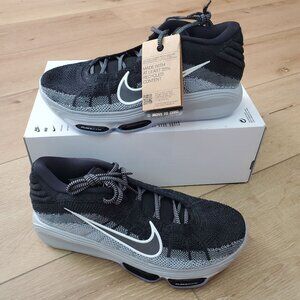 Nike Air Zoom GT Hustle 3 Basketball FV5953-002 Shoes Mens Sz 11 Black Wolf Grey